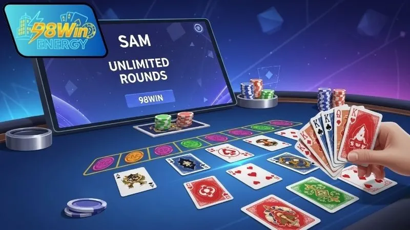 Game bài trực tuyến không giới hạn lượt chơi 98win hấp dẫn 2 Lý do nên chọn game bài trực tuyến không giới hạn lượt chơi 98win